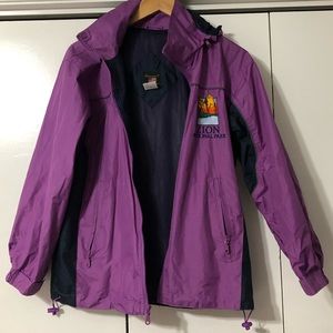 Heavy duty rain jacket